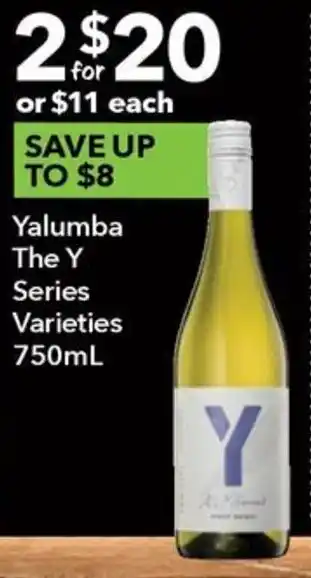 Ritchies Yalumba The Y Series Varieties 750mL offer