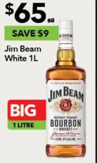 Ritchies Jim Beam White 1L offer