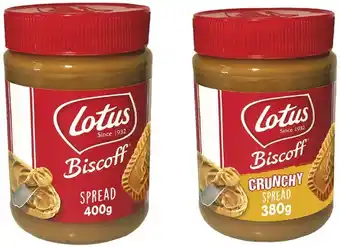 Coles Lotus Biscoff Spread 380g-400g offer