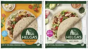 Coles Helga's Wraps 445g-508g offer