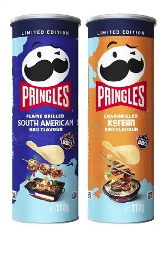 Pringles Potato Crisps 118g-134g