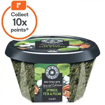 Woolworths Red Rock Deli Dips 135g offer