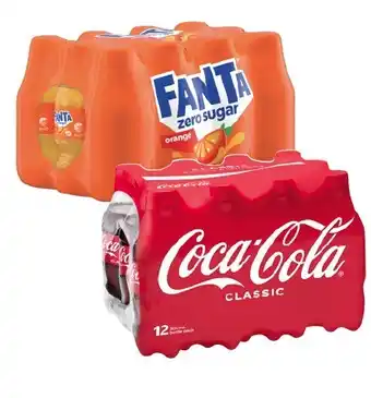 Coles Coca-Cola, Fanta or Sprite Soft Drink 12x300mL offer