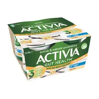 Woolworths Activia Probiotics Yoghurt 4 x 125g – From the Fridge offer