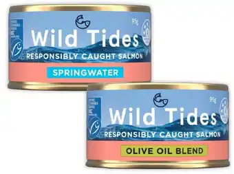 Coles Wild Tides Salmon 95g offer