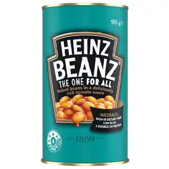 Woolworths Heinz Baked Beans or Spaghetti 535-555g offer