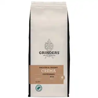 Woolworths Grinders Coffee Beans 1 kg offer