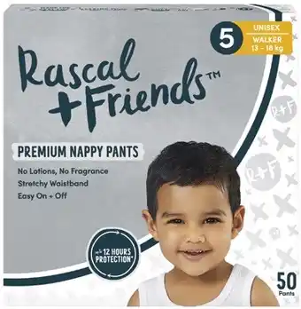 Coles Rascal + Friends Jumbo Nappy Pants 46 Pack-56 Pack offer