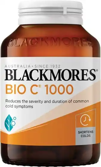 Coles Blackmores Bio C 1000mg Tablets 150 Pack offer