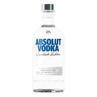 Woolworths Absolut Vodka 700ml offer