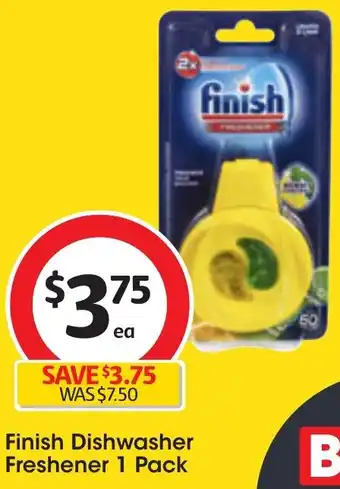 Coles Finish Dishwasher Freshener 1 Pack offer