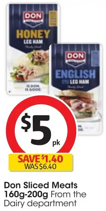 Coles Don Sliced Meats 160g-200g offer