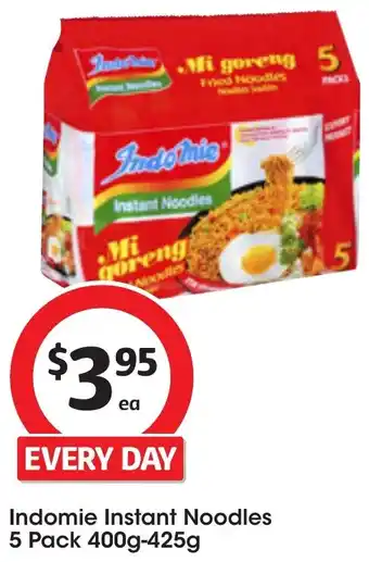 Coles Indomie Instant Noodles 5 Pack 400g-425g offer