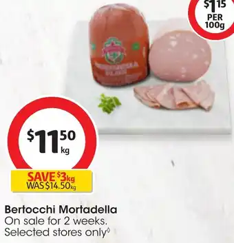 Coles Bertocchi Mortadella offer