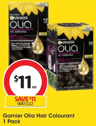 Coles Garnier Olia Hair Colourant 1 Pack offer