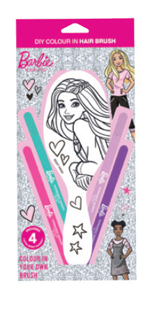 Barbie fantasy mermaid colour in hair brush