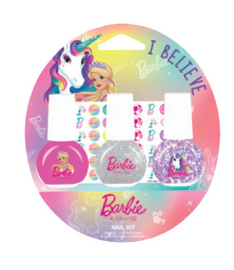 Good Price Pharmacy Barbie fantasy unicorn 3 piece nail kit offer