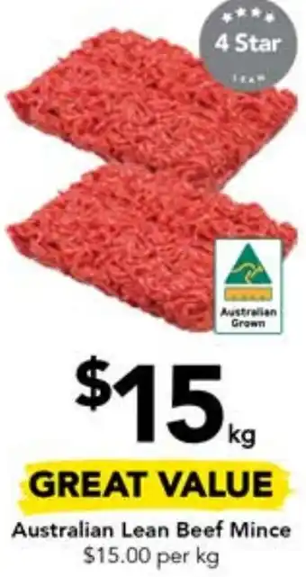 Drakes Australian Lean Beef Mince offer