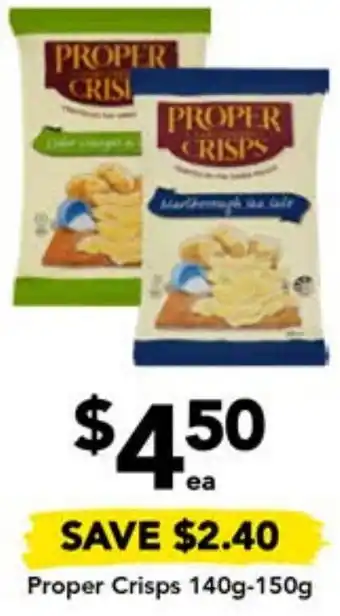 Drakes Proper Crisps 140g-150g offer