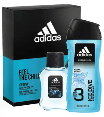 Good Price Pharmacy Adidas ice dive edt 50ml + shower gel 250ml gift set offer