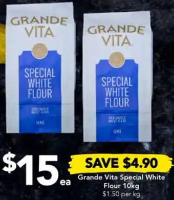 Drakes Grande Vita Special White Flour 10kg offer