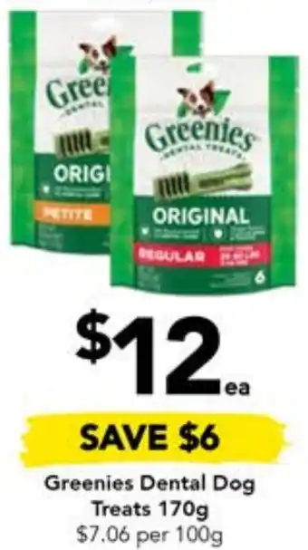 Drakes Greenies Dental Dog Treats 170g offer