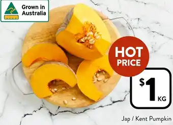 Foodworks Jap / Kent Pumpkin offer