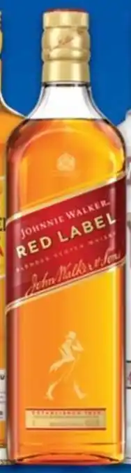 JOHNNIE WALKER RED LABEL SCOTCH WHISKY