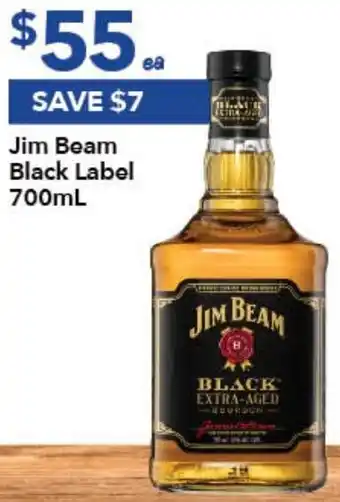 Ritchies Jim Beam Black Label 700mL offer