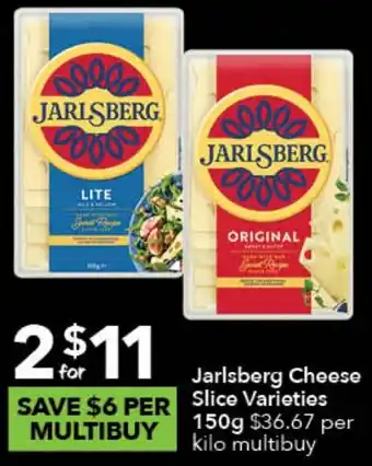 Ritchies Jarlsberg Cheese Slice Varieties 150g offer