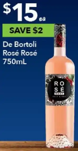 Ritchies De Bortoli Rosé Rosé 750mL offer