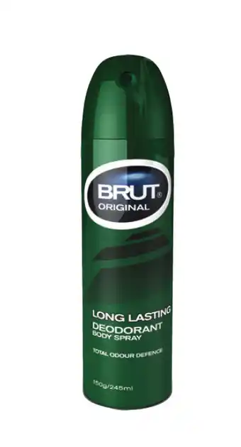 Good Price Pharmacy Brut antiperspirant deodorant 150g - original aerosol offer