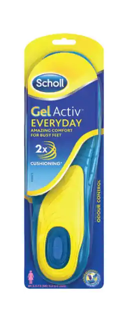 Good Price Pharmacy Scholl gel activ everyday insoles for ladies 1 pair offer