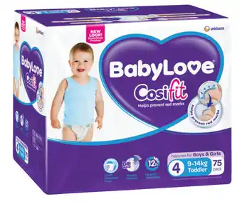 Good Price Pharmacy Babylove jumbo nappies 75 pack offer