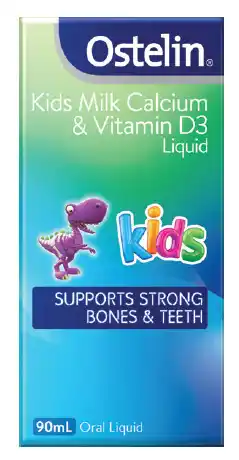 Good Price Pharmacy Ostelin kids milk calcium & vitamin d3 liquid 90ml offer