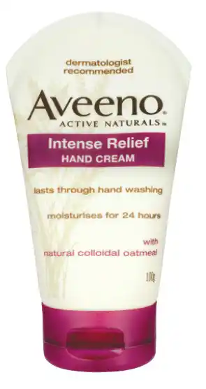 Good Price Pharmacy Aveeno intensive relief hand cream 100g offer
