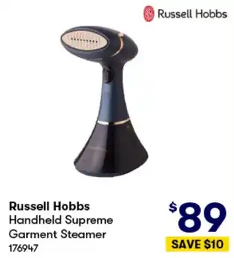 BIG W Russell Hobbs Handheld Supreme Garment Steamer offer