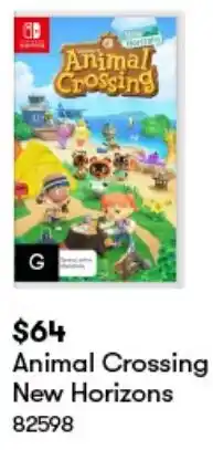 BIG W Animal Crossing New Horizons offer