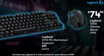 BIG W Logitech G502 Gaming Mouse offer