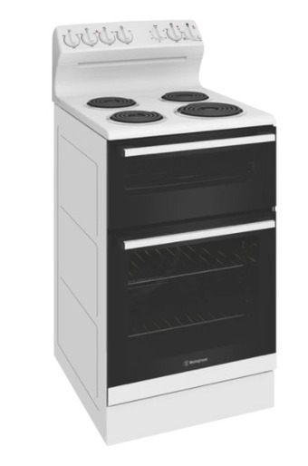 The Good Guys Westinghouse 54cm electric upright cooker - white offer