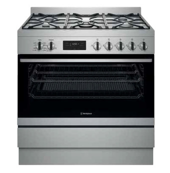 The Good Guys Westinghouse 90cm dual fuel upright cooker offer