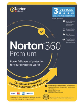 Norton 360 premium internet security