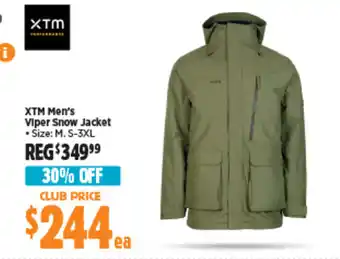 Anaconda XTM Men's Viper Snow Jacket offer