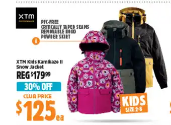 Anaconda XTM Kids Kamikaze II Snow Jacket offer