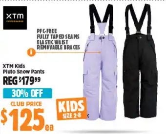 Anaconda XTM Kids Pluto Snow Pants offer