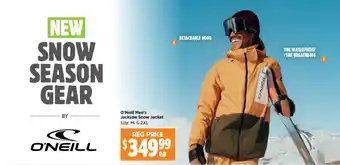 Anaconda O'Neill Men's Jacksaw Snow Jacket offer