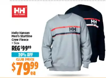 Anaconda Helly Hansen Men's Startline Crew Fleece offer