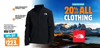 Anaconda The North Face Men's Apex Blonic II Softshell Jacket offer