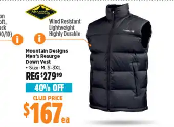 Anaconda Mountain Designs Men's Resurge Down Vest offer