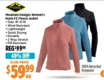 Anaconda Mountain Designs Women's Navis FZ Fleece Jacket offer